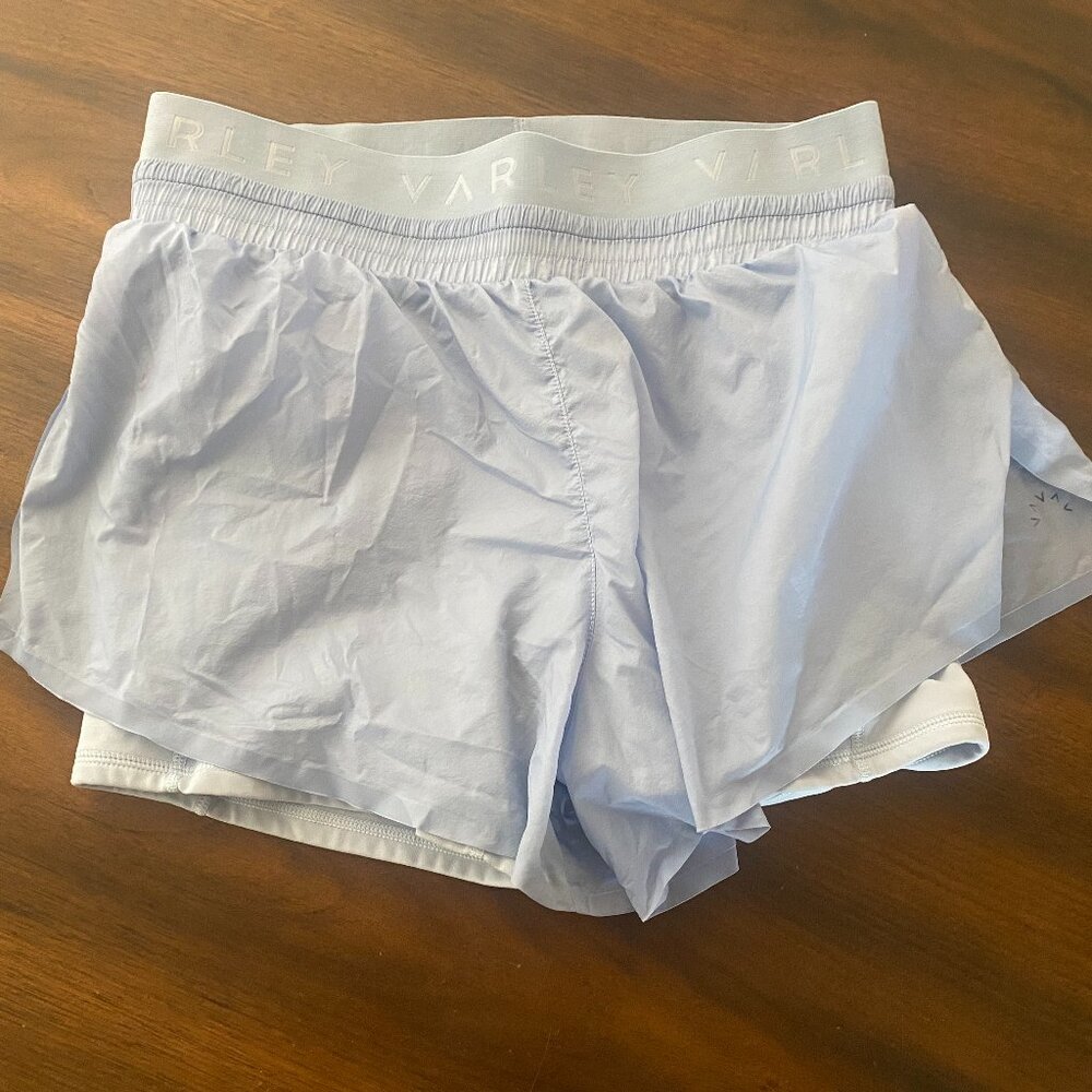 Varley light blue athletic short size medium